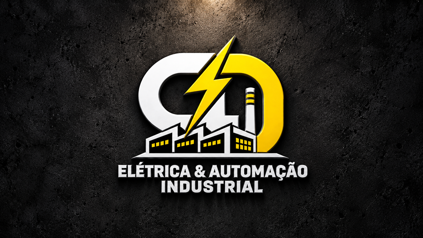Logomarca CD Elétrica & Automação